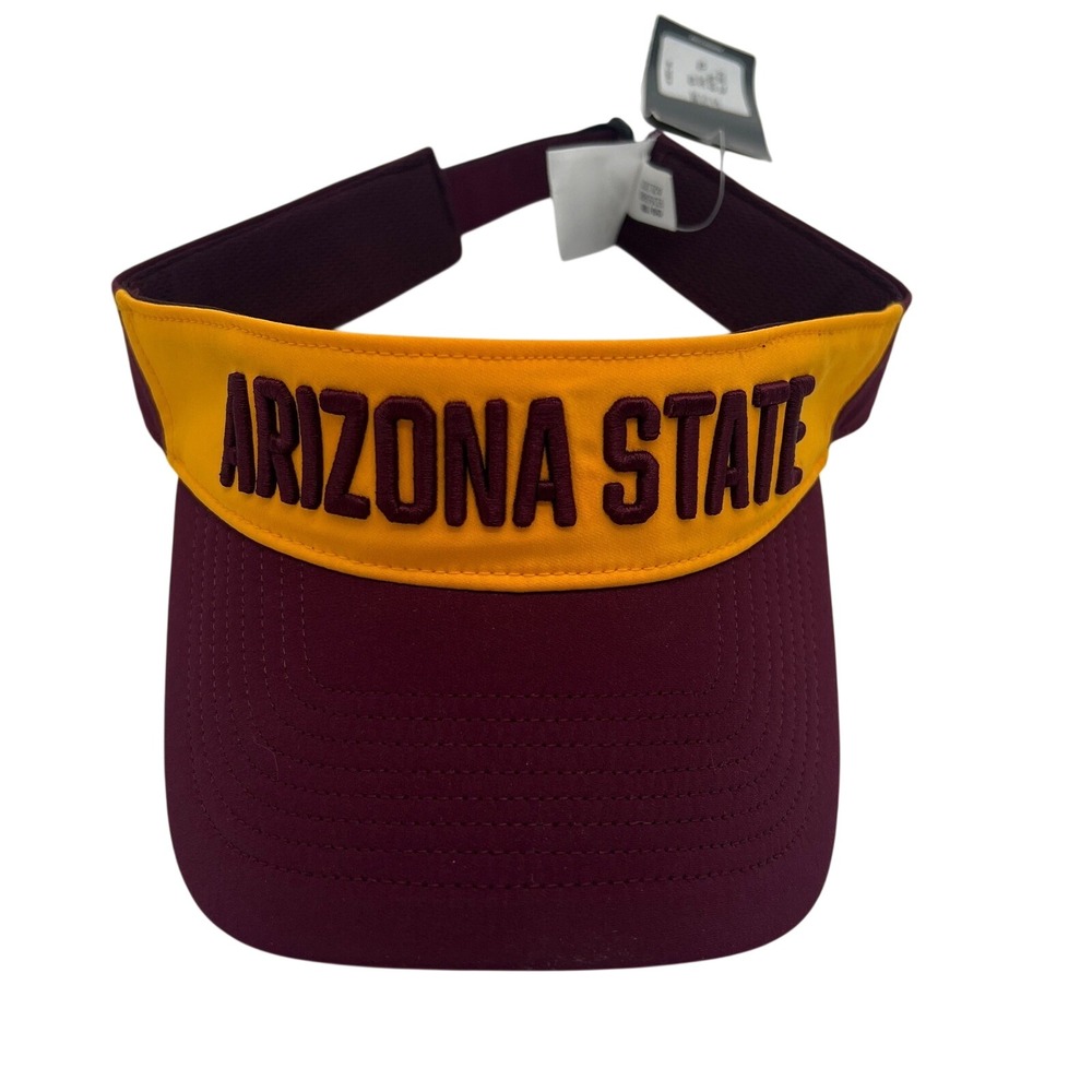 Adidas Arizona State Sun Devils NCAA Sideline Visor Maroon Gold